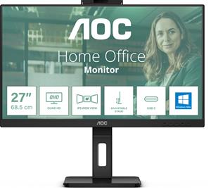 Dis 27 AOC Q27P3QW Pro IPS Black 16:9,4ms,2*HDMI,DP,USB