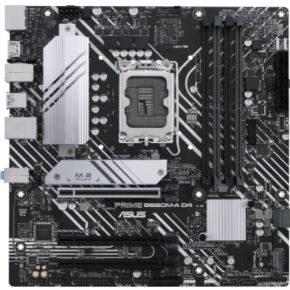 Asus PRIME B660M-A D4-CSM Mainboard Sockel (PC) Intel 1700 Formfaktor (Details) Micro-ATX Mainboar