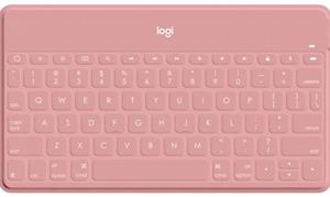 Logitech Keys-To-Go (DE) Bluetooth Tastatur für iPad/iPhone/Apple TV blush