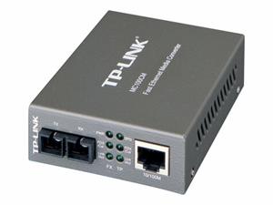 TP-Link 10/100 RJ45 naar 100Mb SC fiber convertor