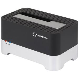 Renkforce RF-DOCKING-01 USB 3.2 Gen 1 (USB 3.0) SATA Festplatten-Dockingstation