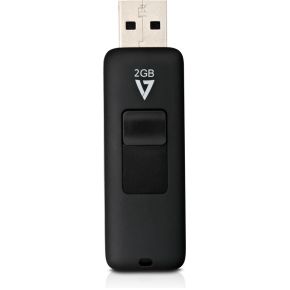 V7 Videoseven 2gb flash drive usb 2.0 black