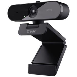 Trust TW-200 Full HD-webcam 1920 x 1080 Pixel Standvoet, Klemhouder