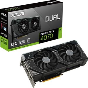 ASUS Geforce DUAL RTX 4070 OC 12G - Videokaart