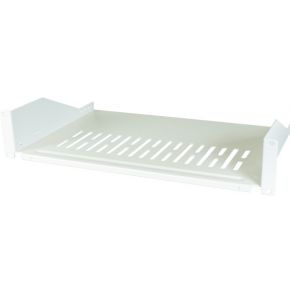 EFB ELEKTRONIK PC-Gehäuse 19" Fachboden 2HE Tiefe 300mm RAL7035 Traglast 22kg