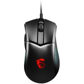 MSI Clutch GM51 - mouse - USB 2.0 - Maus (Schwarz)