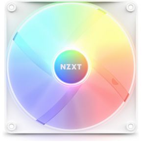 NZXT F140 RGB Core - White - Gehäuselüfter - 140 mm - Weiß mit RGB-Beleuchtung - 35 dBA