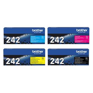 Brother Original TN-242 Toner - 4er Multipack (TN242C, TN242M, TN242Y, TN242BK)