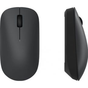 Xiaomi Lite - mouse - 2.4 GHz - black - Muis - Optisch - 3 knoppen - Zwart