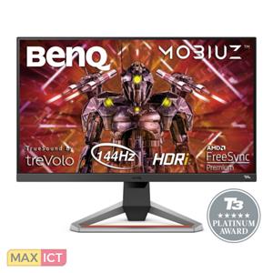 BenQ BenQ 9H.LKTLA.TBE. Beeldschermdiagonaal: 68,6 cm (27"), Resolutie: 3840 x 2160 Pixels, HD type: 2K Ultra HD, Display technologie: LED, Responstijd: 1 ms, Oorspronkelijke beeldverhouding: 16:9