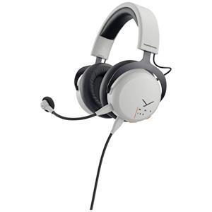 Beyerdynamic MMX 100 Over Ear headset Kabel Gamen Stereo Grijs Ruisonderdrukking (microfoon) Volumeregeling, Microfoon uitschakelbaar (mute)