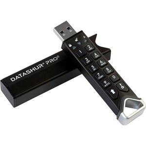 IStorage datAshur Pro2 USB-Stick 64GB Schwarz IS-FL-DP2-256-64 USB 3.2 Gen 1