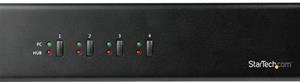 STARTECH .com 4 poorts Dual-monitor DVI KVM switch met USB 3.0 hub -