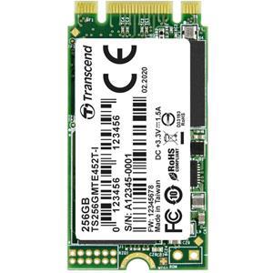 Transcend MTE452T 256 GB NVMe/PCIe M.2 SSD 2242 harde schijf PCIe NVMe 3.0 x2 Retail TS256GMTE452T-I