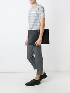 Thom Browne Laptophoes met rits - Zwart