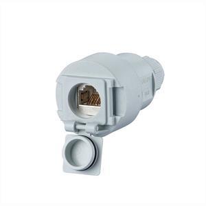 metzconnect Metz Connect Kabel Metz Connect 1309515003-E stopcontact RJ-45 grijs 1309515003-E Grijs 1 stuk(s)