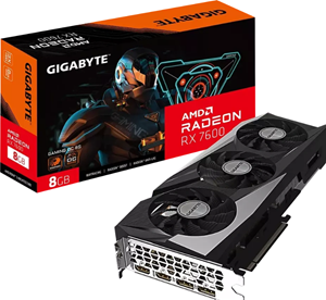 GIGABYTE RX 7600 Gaming OC 8G - Videokaart