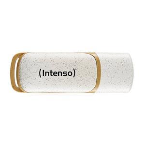 Intenso Green Line USB-stick 128 GB USB 3.2 Gen 1 (USB 3.0) Beige, Bruin 3540491