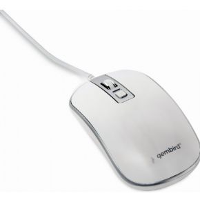 Gembird MUS-4B-06-WS muis Ambidextrous USB Type-A Optisch 1200 DPI