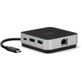 OWC TCDK6P2SG interface hub USB 3.2 Gen 1 (3.1 Gen 1) Type-A 600 Mbit/s Grijs