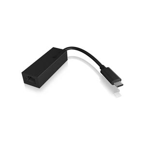 IcyBox Adapter USB 3.1 (Typ C) > Gigabit LAN 10/100/1000 Mb/s