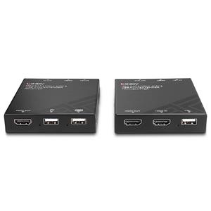 Lindy 120m Cat.6 HDMI 4K30 & USB KVM Extender KVM-extender