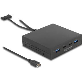 Delock 3.5℃ USB 3.2 Gen 2 Front Panel 2 x USB Type-C™ + 2 x USB Type-A |