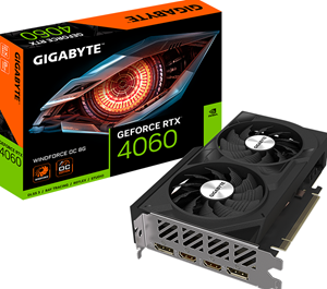 GIGABYTE GeForce RTX 4060 WINDFORCE OC 8G - Videokaart