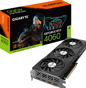 GIGABYTE GeForce RTX 4060 GAMING OC 8G - Videokaart