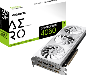 GIGABYTE GeForce RTX 4060 AERO OC 8G - Videokaart