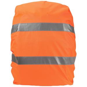 Dicota Regenhoes Hi-Vis 25 Liter Oranje