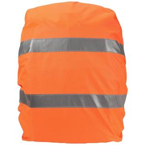 Dicota Regenhoes Hi-Vis 38 Liter Oranje