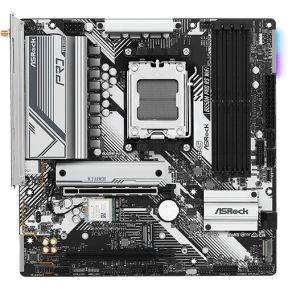 ASRock B650M Pro RS WiFi Mainboard Sockel (PC) AMD AM5 Formfaktor (Details) Micro-ATX Mainboard-Chip