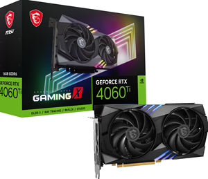 MSI GeForce RTX 4060 Ti GAMING X 16G - Videokaart