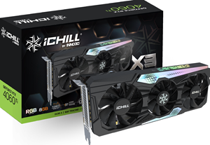 INNO3D GeForce RTX 4060 Ti 8GB ICHILL X3 - Videokaart