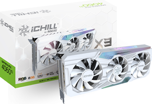 inno3d Inno 3D Grafikkarte Nvidia GeForce RTX 4060 Ti ICHILL X3 8GB GDDR6-RAM PCIe x8 DisplayPort, HDMI N