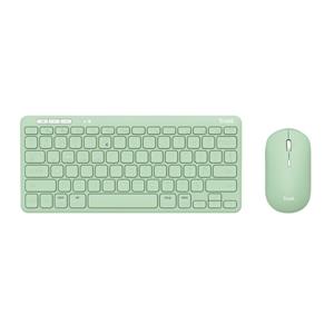 Trust Lyra Multi-Device Wireless Keyboard & Mouse Toetsenbord Groen