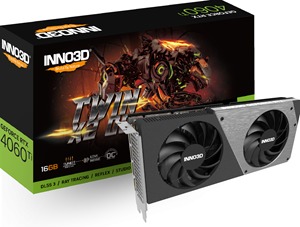 INNO3D GeForce RTX 4060 Ti 16GB Twin X2 OC - Videokaart