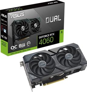 ASUS Dual GeForce RTX 4060 OC Edition 8GB - Videokaart