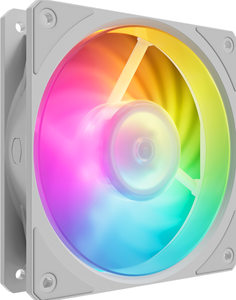 COOLER MASTER Mobius 120P ARGB White Edition - Ventilatorhuis