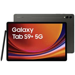 Samsung Galaxy Tab S9+ LTE/4G, 5G, WiFi 256GB Graphit Android-Tablet 31.5cm (12.4 Zoll) 2.0GHz, 2.8G