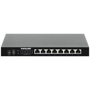 Intellinet 8-Port 2,5G Ethernet PoE+ Switch 8xPSE PoE+ Ports 100W PoE-Leistungsbudget Netzwerk Switc