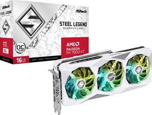 ASROCK Radeon RX 7800 XT Steel Legend 16GB OC - Videokaart