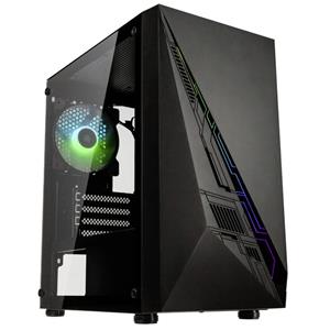 Kolink Inspire K2 Plus ARGB Micro-ATX-Gehäuse - schwarz Window Micro-Tower Gaming-Gehäuse, Gehäus