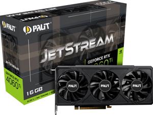 PALIT VGA  RTX4060TI 16GB JetStream GDDR6,HDMI 2.1,3xDP 1.4a,