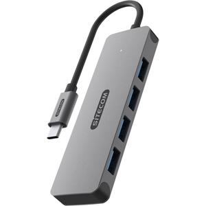 Sitecom USB-C naar 4 x USB-A Hub usb-hub