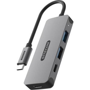 Sitecom USB-C naar 2 x USB-A + 2 x USB-C Hub usb-hub