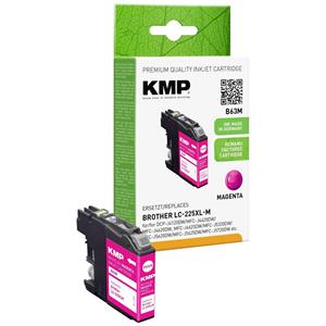 KMP Tintenpatrone ersetzt Brother LC225XLM Kompatibel einzeln Magenta B63M 1530,4006