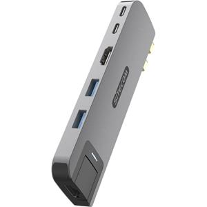 Sitecom 6 in 2 MacBook Multiport Hub Dockingstation