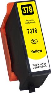 Huismerk Epson 378XL cartridge geel